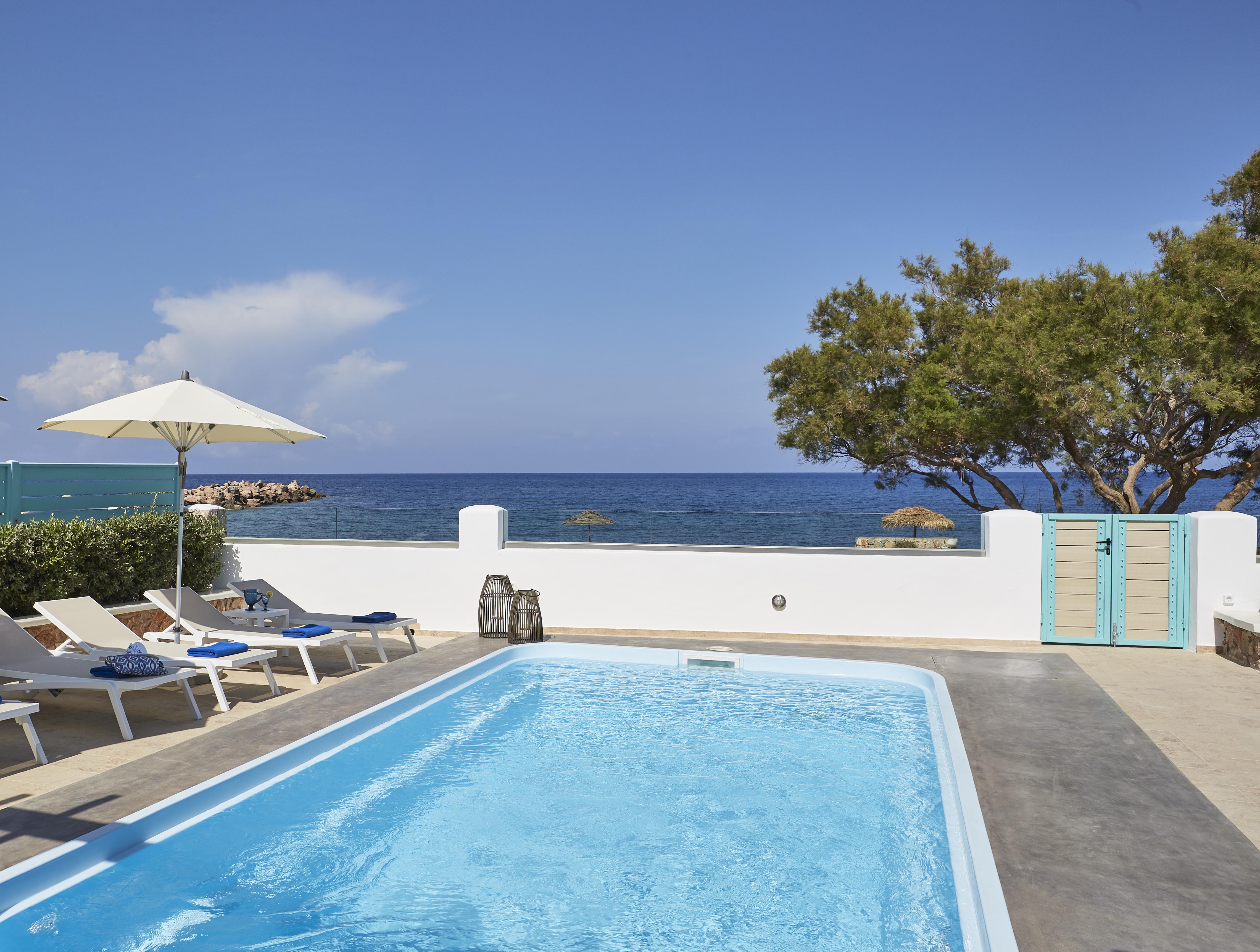 Almyriki Beach Villa Monolithos Exteriér fotografie